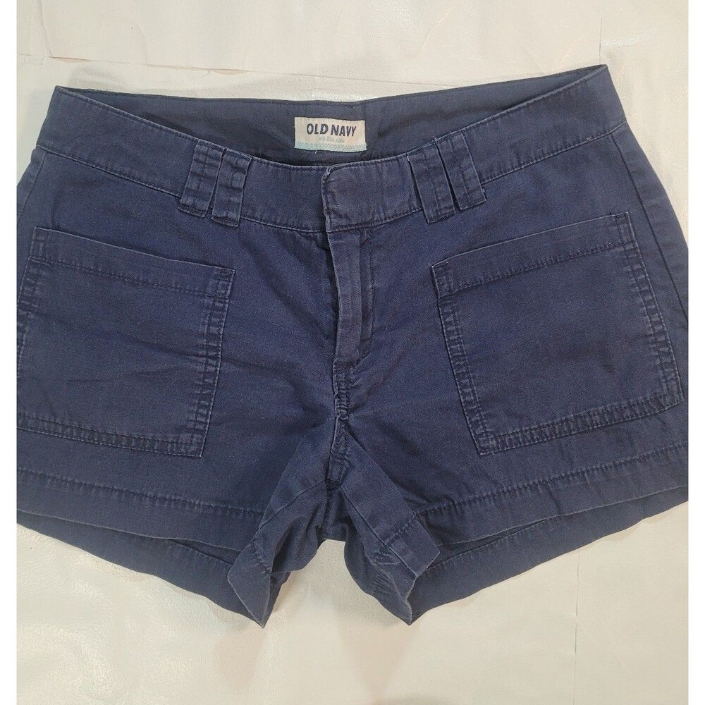 OLD NAVY Dark Blue Utility Shorts – Size 6
#P